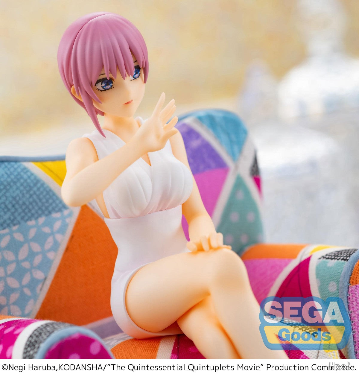 This figurine captures Ichika elegant white attire accentuating her gentle personality. If you are looking for more The Quintessential Merch, We have it all! | Check out all our Anime Merch now!