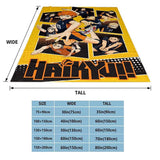 Haikyuu Coral Fleece Plush Blankets