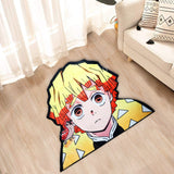 Non-Slip Demon Slayer Zenitsu Rug