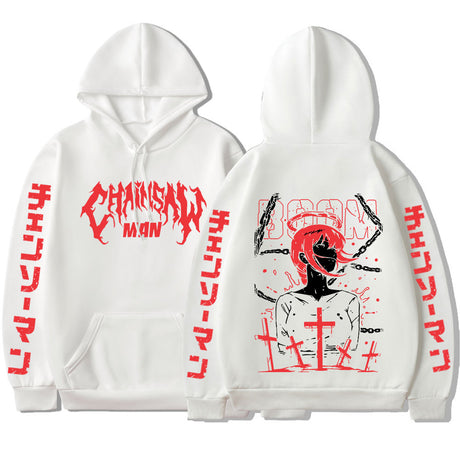 Upgrade your wardrobe with out new Chainsaw Man Makima Hoodies | If you are looking for more Chainsaw Man Merch, We have it all! | Check out all our Anime Merch now!