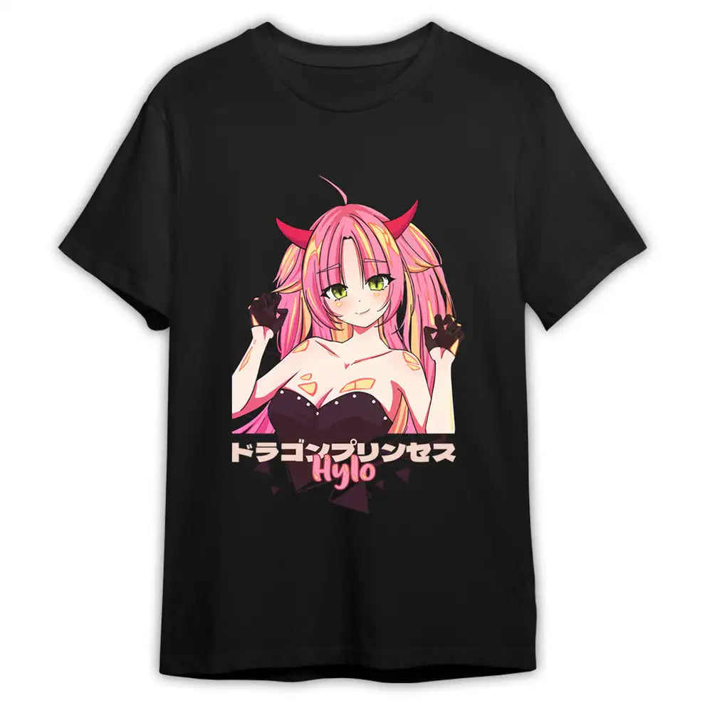 Immerse yourself in this striking Ayane Tee, perfect for anime fans. Looking for more Ayane Hylo merch? Explore our full collection of anime merch now!