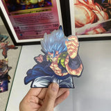 This electrifying sticker captures the essence of Goku, in a dynamic 3D effect. If you are looking for more Dragon Ball Z Merch, We have it all!| Check out all our Anime Merch now!