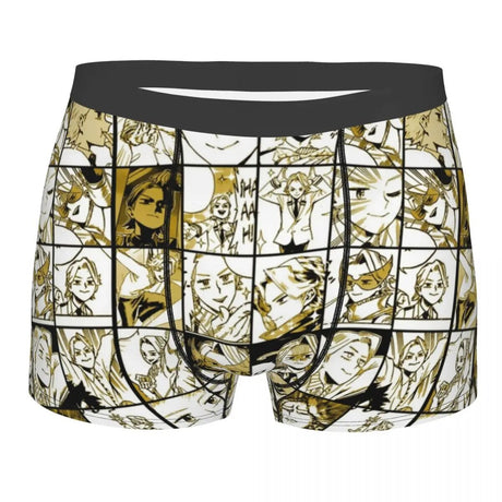 These boxer shorts feature dynamic prints of various My Hero characters. | If you are looking for more My Hero Academia Merch, We have it all! | Check out all our Anime Merch now!