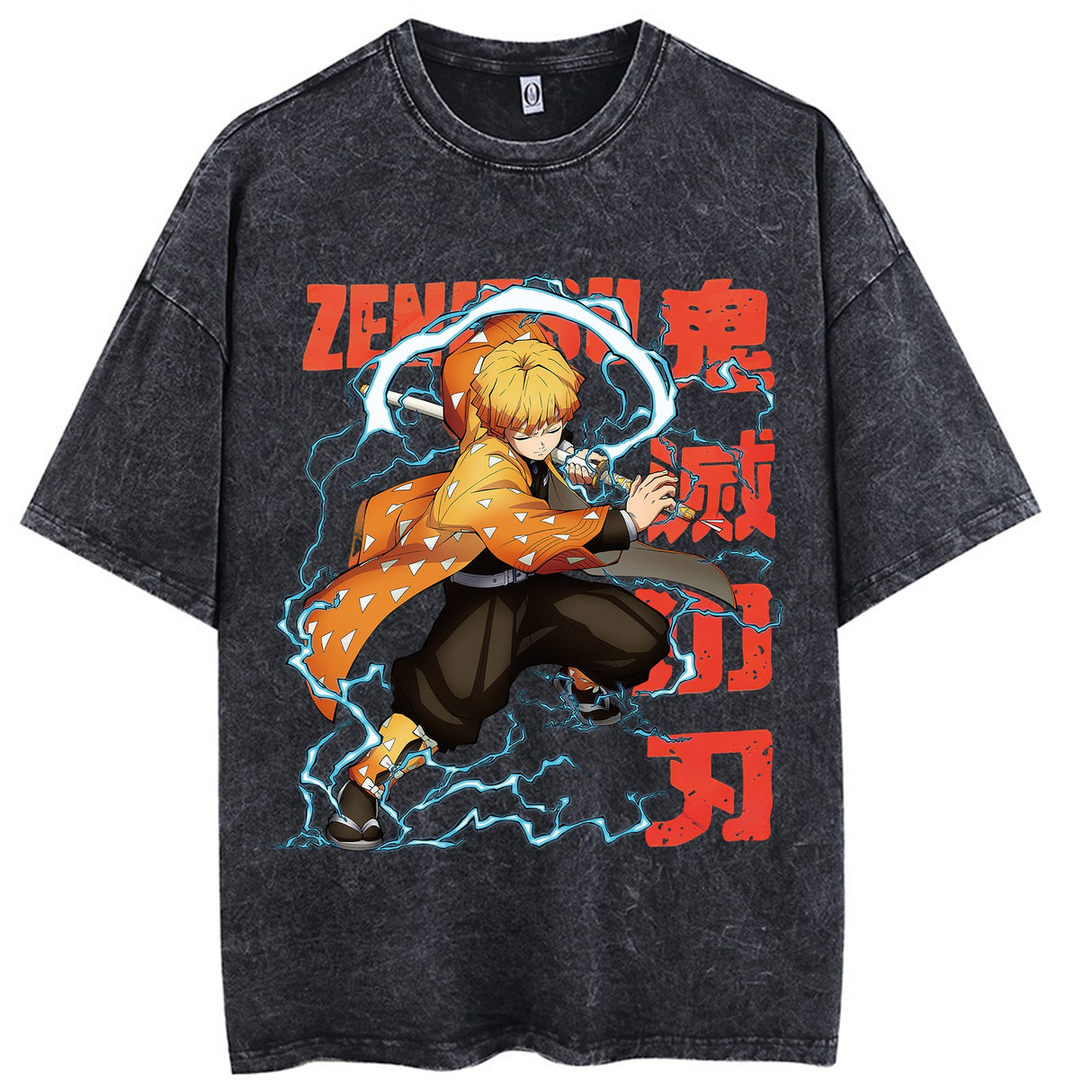 Anime Kimetsu no Yaiba Demon Slayer Washed Tshirts Men Women Inosuke Manga Print Tops Tees for Summer Gothic HarajukuStreetwear Everythinganimee, anime merch, anime gear, anime, anime stuff, buy anime, Manga Otaku Cosplay Japan Animation Shonen Shoujo Seinen Shojo Mecha Fandom Subtitle Dubbed Fanart MyAnimeList MangaStream Studio Ghibli