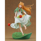 Graceful Harvest: Holo in Verdant Dress with Fruit