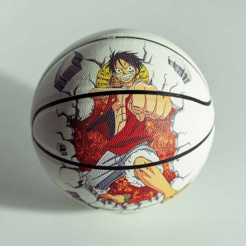 One Piece Luffy Basketball