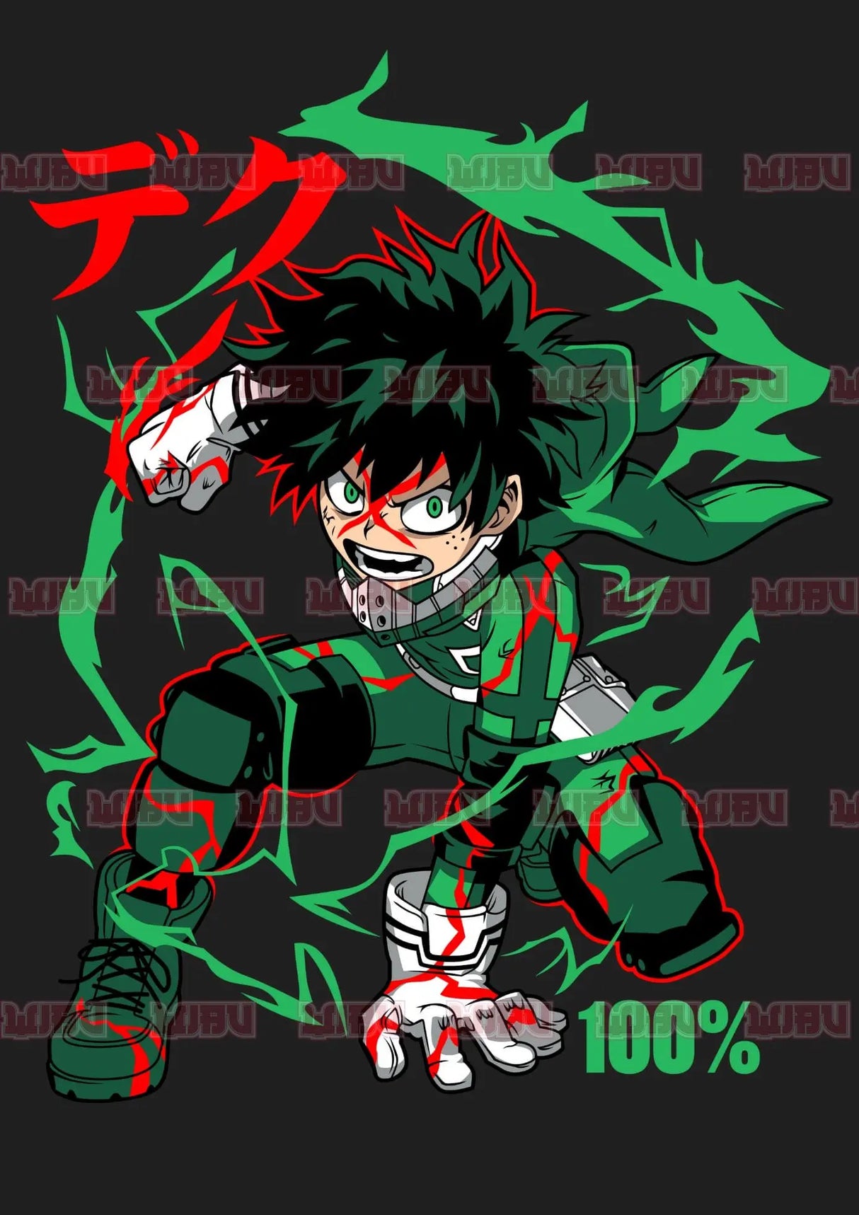 Deku 100% Hero Academy Tee