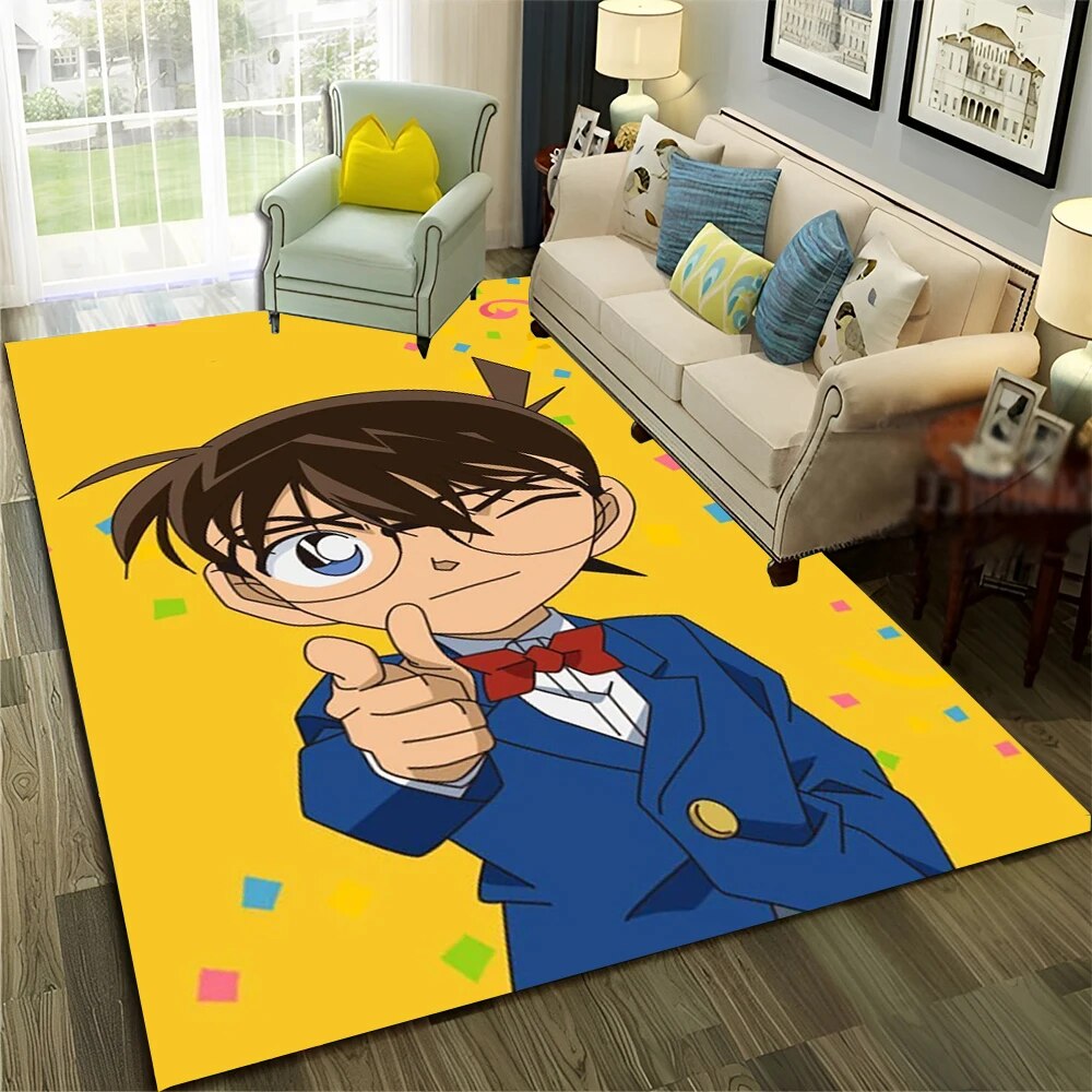 Upgrade & Customize you favorite space with out new  Case Closed Carpet | If you are looking for more Case Closed Merch, We have it all! | Check out all our Anime Merch now!