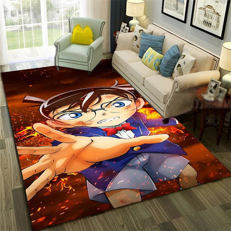 Upgrade & Customize you favorite space with out new  Case Closed Carpet | If you are looking for more Case Closed Merch, We have it all! | Check out all our Anime Merch now!