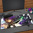 Solo Leveling Mouse Pad Manga Sung Jinwoo Anime Mousepad XXL Large Computer Mouse Mat Rubber Table Carpet 900x400mm Desk Mat Pad, everythinganimee