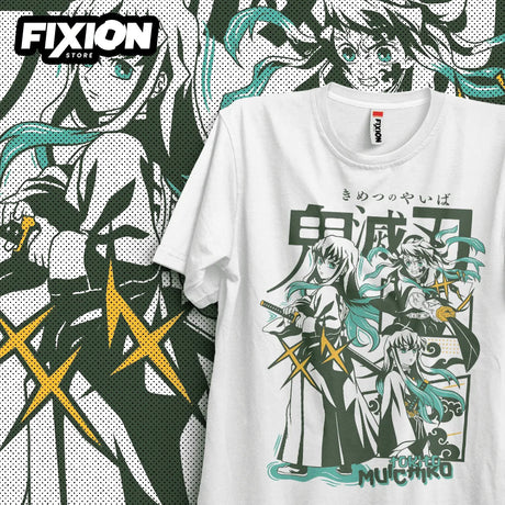 Here at Everythinganimee we have the best anime shirts in the world.
Embrace the serene yet powerful aura of Muichiro Tokito from Kimetsu no Yaiba with this beautifully crafted tee. Featuring intricate designs that capture Muichiro's misty, ethereal style.