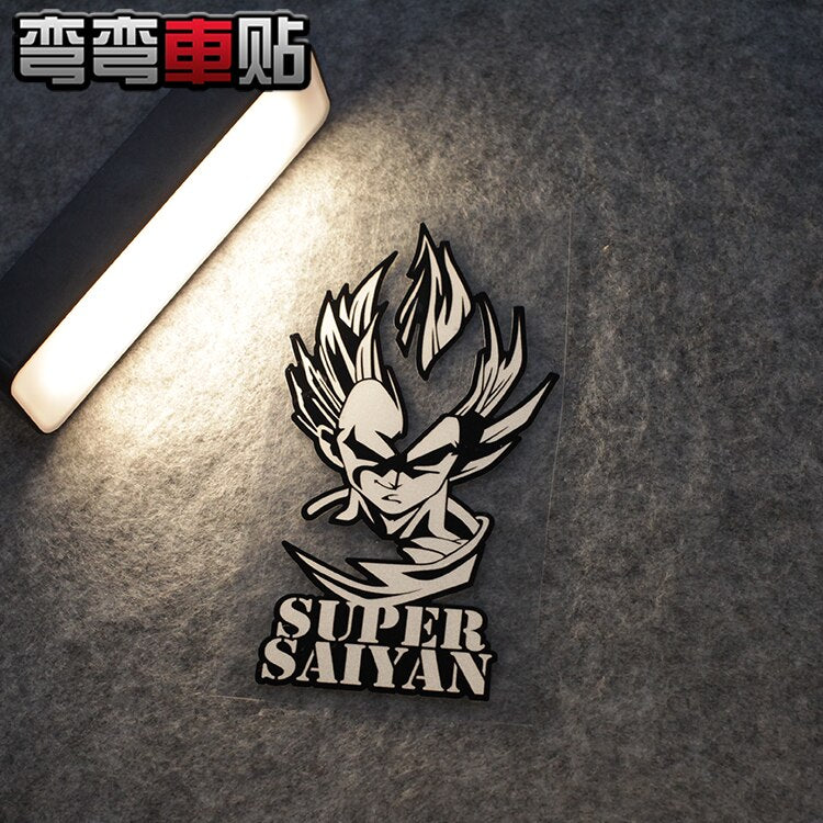 Ultimate Saiyan Power Dragon Ball Anime Car Stickers