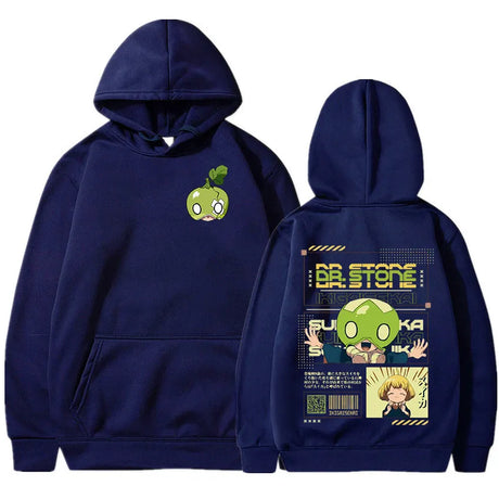 Step into the amazing world Suika & upgrade your wardrobe with our new Dr. Stone Hoodies| If you are looking for more Dr.Stone, We have it all! | Check out all our Anime Merch now!