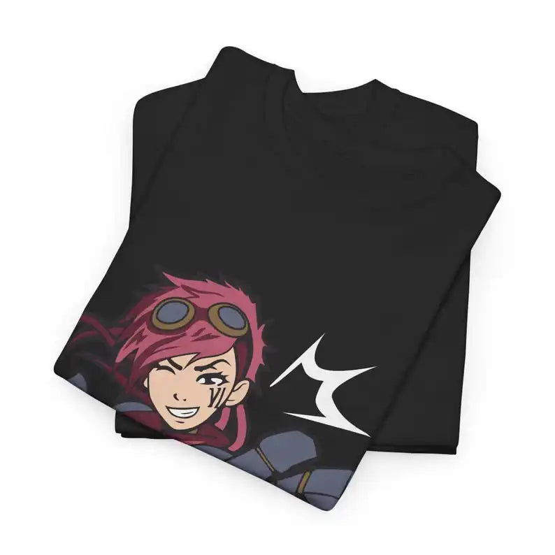 Immerse yourself in this kawaii Vi tee, perfect for anime fans. Looking for more Arcane merch? Explore our full collection of anime merch now!