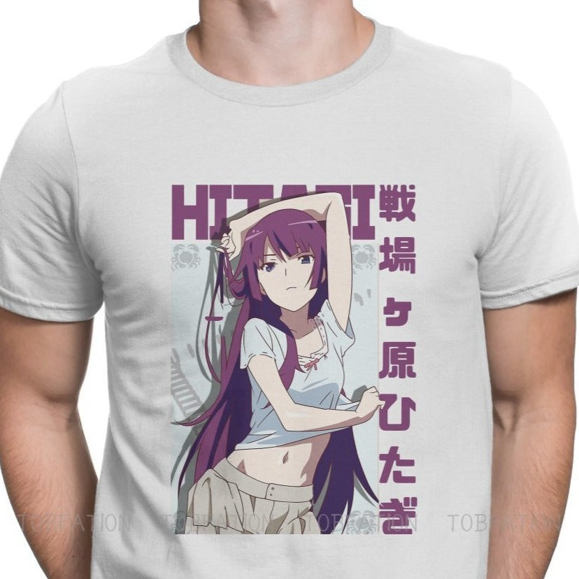 Showcase your love for the Monogatari series with this stylish Senjougahara Hitagi T-Shirt. Here at everythinganimee we have only the best anime merch! Free Global Shipping!