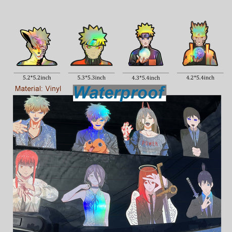 Naruto Holographic Sticker Set