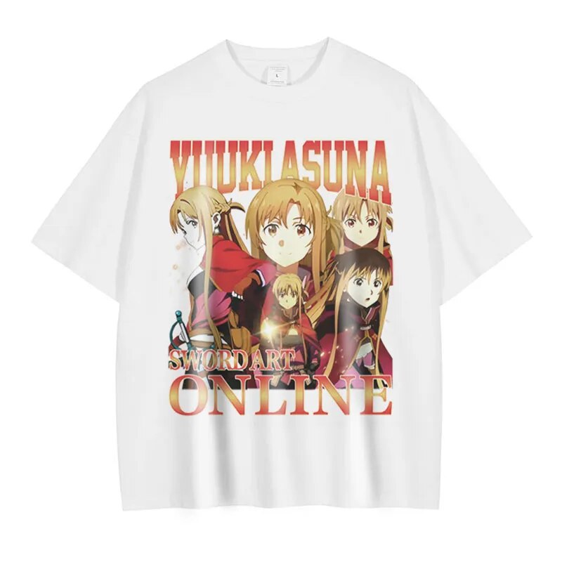 This shirt is a treasure & brings the celebrated Sword Art Online universe to life. If you are looking for more Sword Art Merch, We have it all! | Check out all our Anime Merch now! 