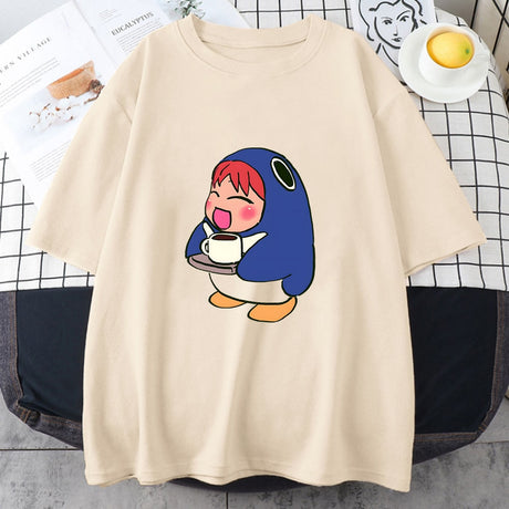 Showcase your love for Azumanga Daioh with our adorable Chiyo Mihama Cute Penguin Shirt, Here at Everythinganimee we have only the best anime merch! Free Global Shipping.