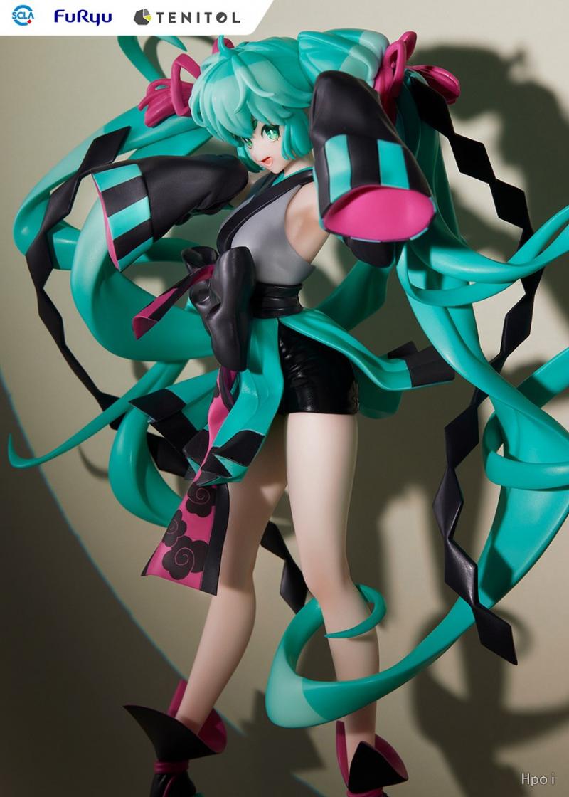 The figurine captures Miku, with her signature twin tails unfurling like ribbons of aqua silk. If you are looking for more Hatsune Miku Merch, We have it all! | Check out all our Anime Merch now!