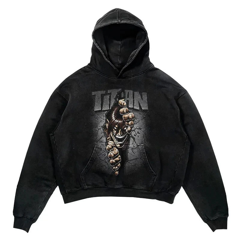 This hoodie carries the fierce spirit of the anime's beloved characters. | If you are looking for more Attack of Titan Merch, We have it all! | Check out all our Anime Merch now!