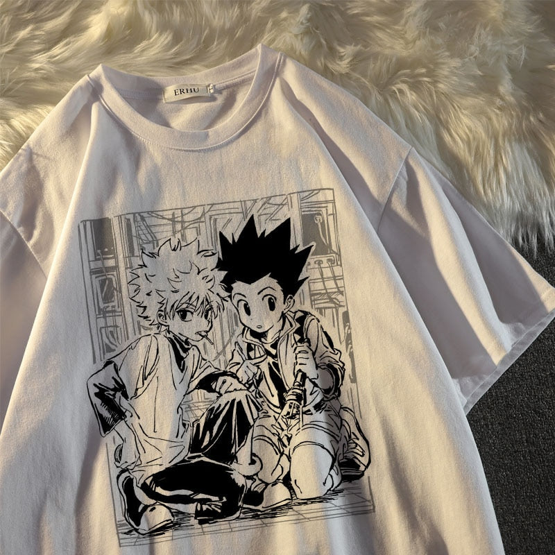 Immerse yourself in the thrilling world of Hunter x Hunter with our exclusive collection of high-quality shirts. Here at Everythinganimee we have only the best anime merch! Free Global Shipping.