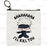 This bag is a high-quality canvas & features iconic imagery from the beloved anime of Jujutsu. If you are looking for more Jujutsu Kaisen Merch, We have it all! | Check out all our Anime Merch now!