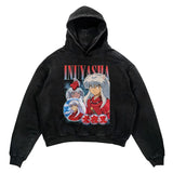 This hoodie is a wearable piece of art, showcasing your favorite characters. | If you are looking for more Inuyasha Merch, We have it all! | Check out all our Anime Merch now!