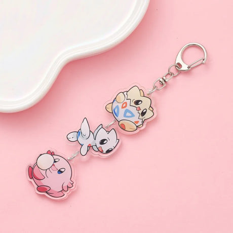 This keychains captures the magic of Pokemon. If you're looking for more Pokemon  merch,we have it all! Check out our anime merch now—free shipping!