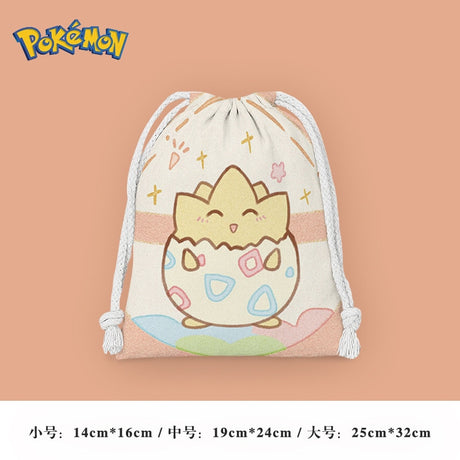 Introducing the cutest Pokemon Draw String bag! | If you are looking for more Pokemon Merch, We have it all! | Check out all our Anime Merch now!