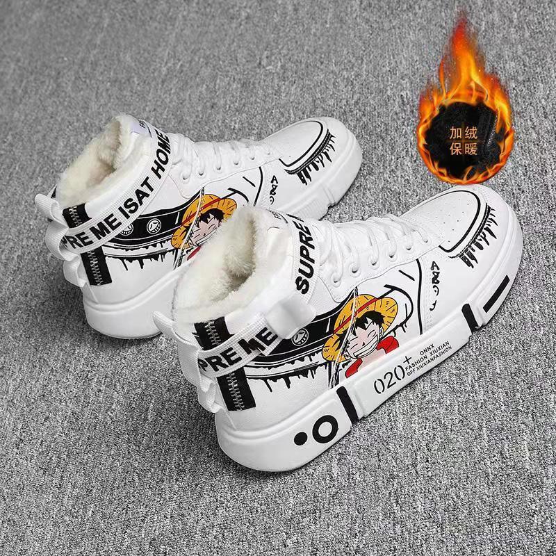 This shoes captures the magic of One Piece If you're looking for more One Piece merch, we have it all! Check out our anime merch now—free shipping!