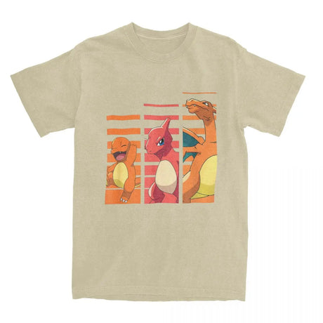 Catch em all with our Pokemon Charmander Evolution Journey Tee | Here at Everythinganimee we have the worlds best anime merch | Free Global Shipping