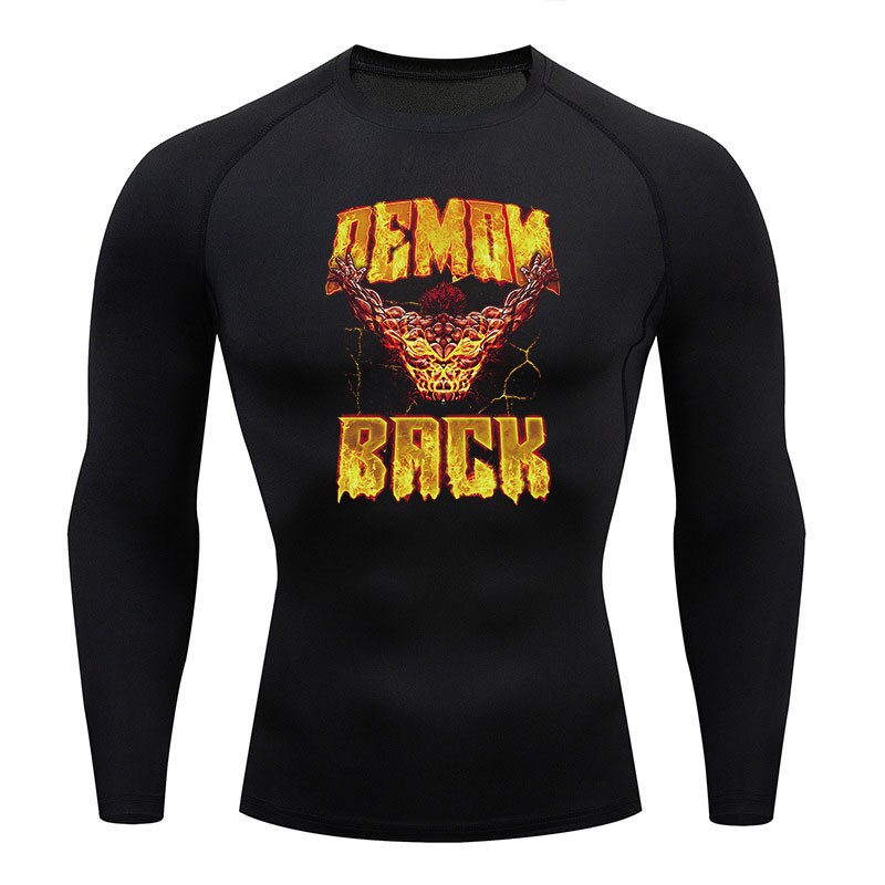 Baki Compression Long Sleeve Shirts