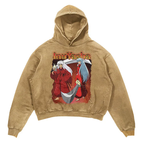 This hoodie is a wearable piece of art, showcasing your favorite characters. | If you are looking for more Inuyasha Merch, We have it all! | Check out all our Anime Merch now!