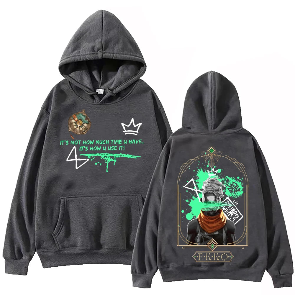 Immerse yourself in this Ekko Arcane hoodies, perfect for anime fans. Looking for more Arcane merch? Explore our full collection of anime merch now!