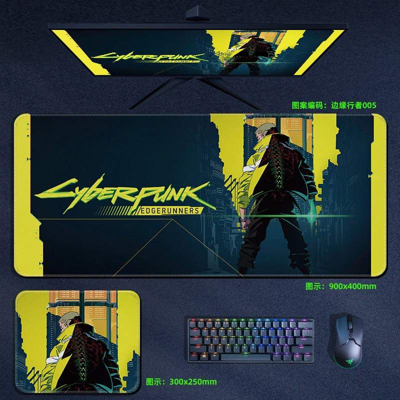 Cyberpunk Edgerunners Mouse Pads