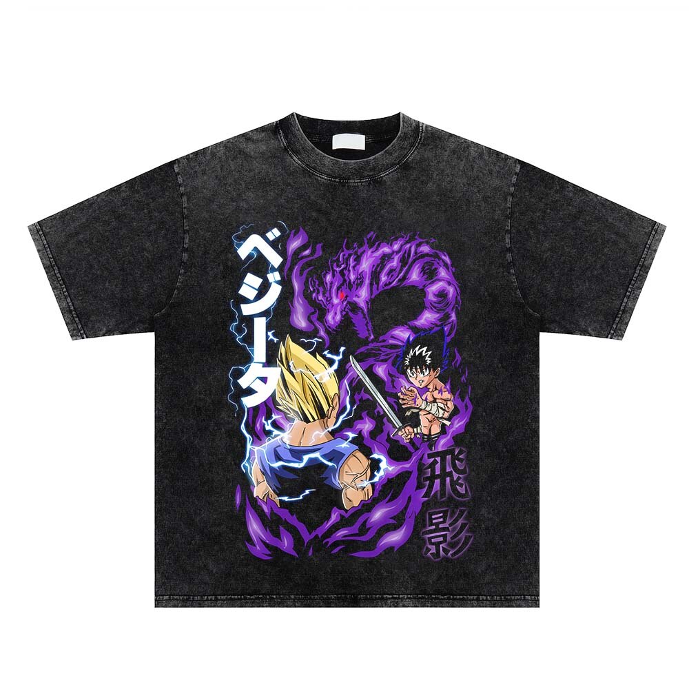 Dragon Ball Z Oversized Vintage Graphic Tees