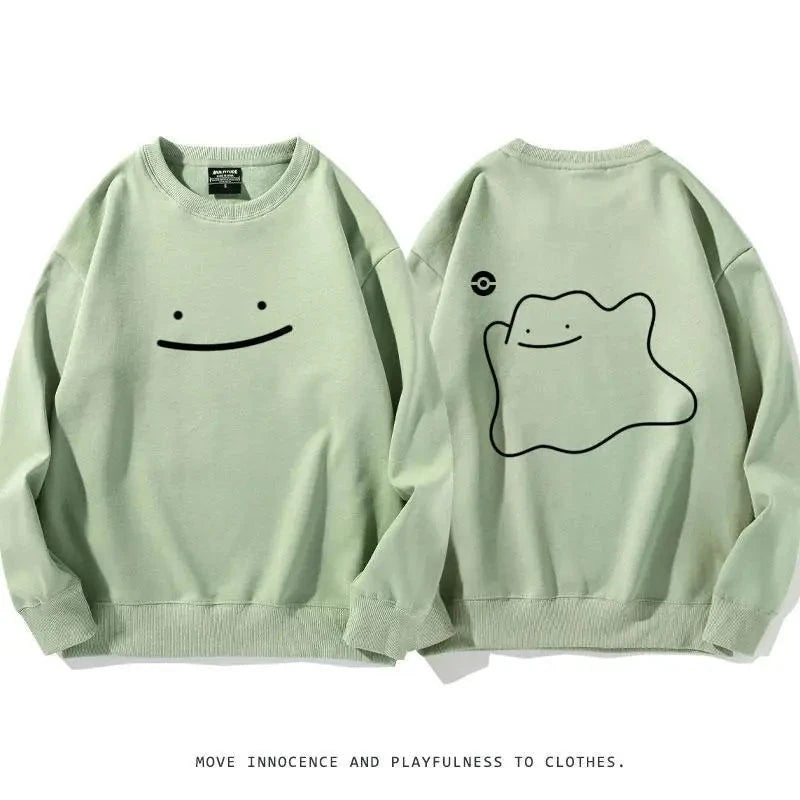 Get in style with our new Verdant Charm Pokémon Sweatshirts | Here at Everythinganimee we have the worlds best anime merch | Free Global Shipping