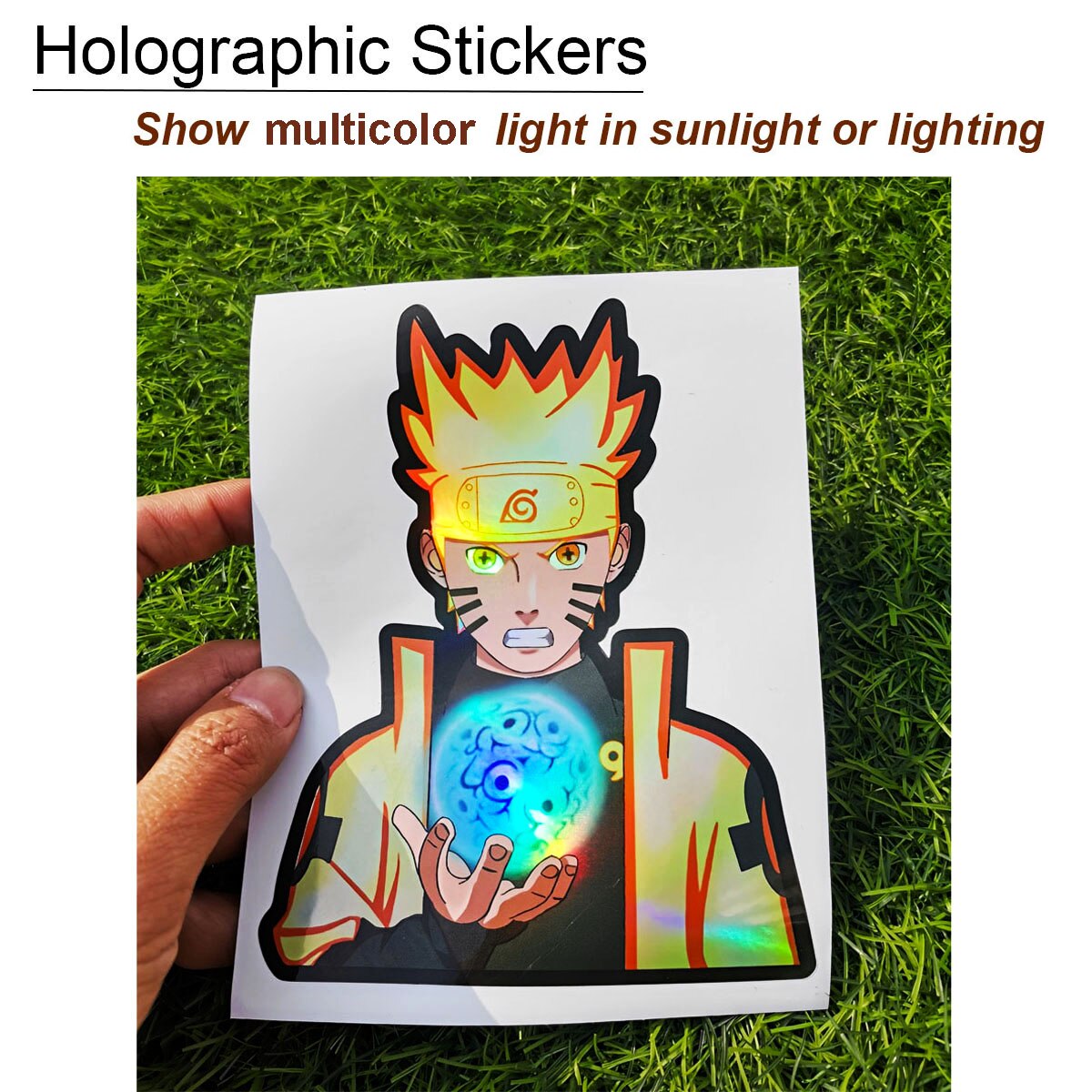 Naruto Holographic Sticker Set