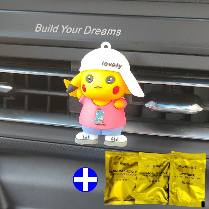 Pokemon Car Air Freshener Vent Clips