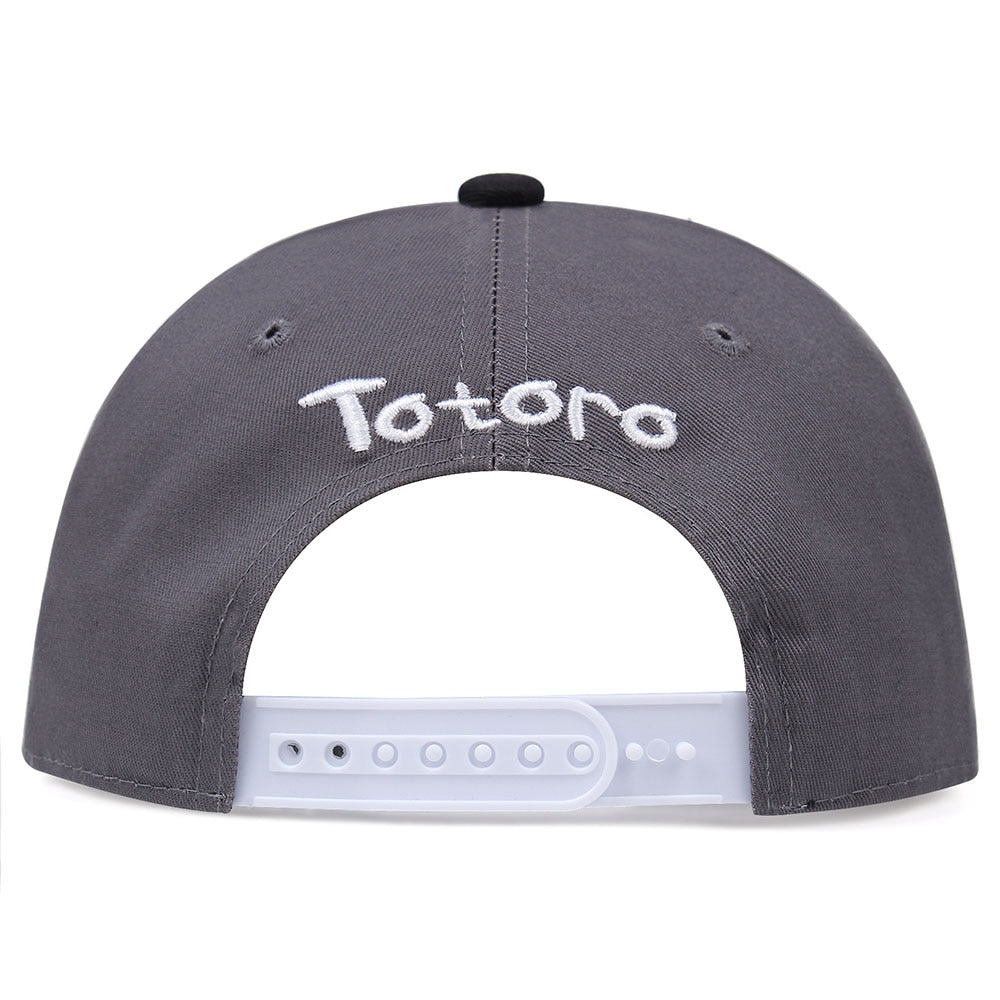 Totoro's Forest Whisper - Embroidered Snapback Odyssey