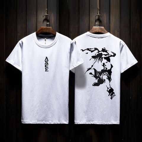 One Piece Printed Cotton T-Shirts