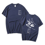 Chainsaw Man Hayakawa Aki Fox Devil Kon Print T-Shirt