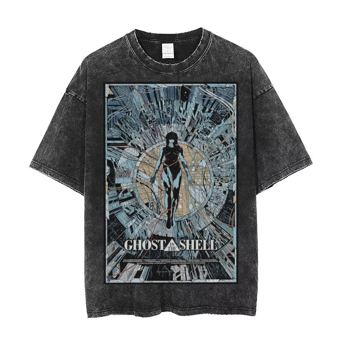 This tees shows the spirit of the world of Ghost. If you are looking for more Ghost In The Shell Merch, We have it all! | Check out all our Anime Merch now! - Free shipping