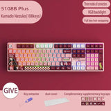 This keyboard is a fantastic blend of anime passion & technological prowess. | If you are looking for more Demon Slayer Merch, We have it all! | Check out all our Anime Merch now!