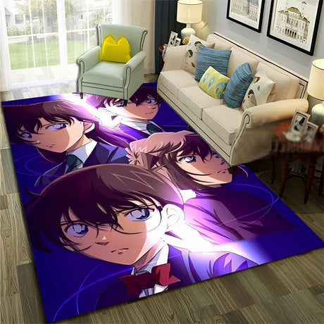 Upgrade & Customize you favorite space with out new  Case Closed Carpet | If you are looking for more Case Closed Merch, We have it all! | Check out all our Anime Merch now!