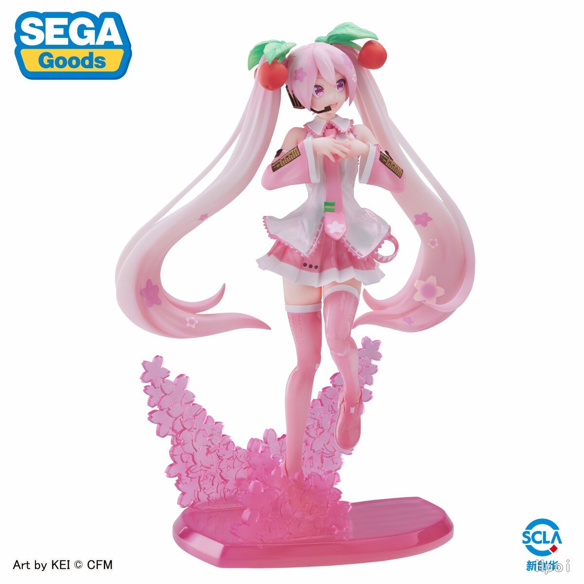 Admire the Sakura figurine, with hair flowing like petals & cherry blossoms shows spring's joy. If you are looking for more Vocaloid, We have it all! | Check out all our Anime Merch now!