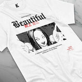 Here at Everythinganimee we have the best anime shirts in the world.
Step into the world of horror with this striking Tomie Uzumaki tee, capturing the chilling allure of Junji Ito’s iconic character. Perfect for fans of psychological horror, this shirt brings Tomie’s haunting beauty.