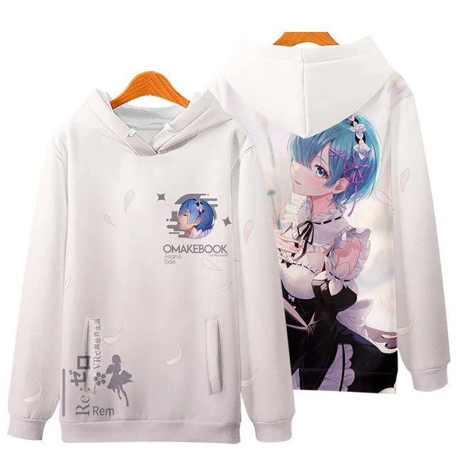 This hoodie embodies the spirit of adventure in the world of Re:Zero. If you are looking for more Re:Zero Merch, We have it all! | Check out all our Anime Merch now! 