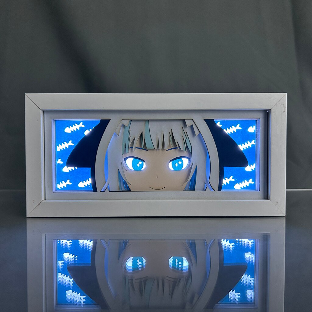 Hololive Mori, Calliope & Gawr Gura Lightbox