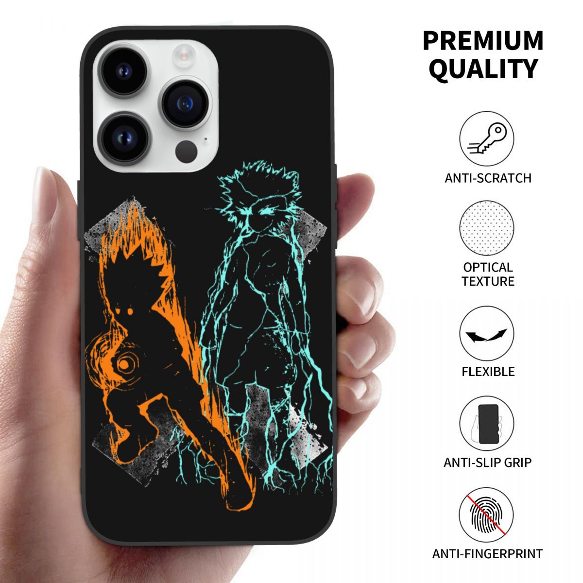 Electrifying HXH iPhone Case